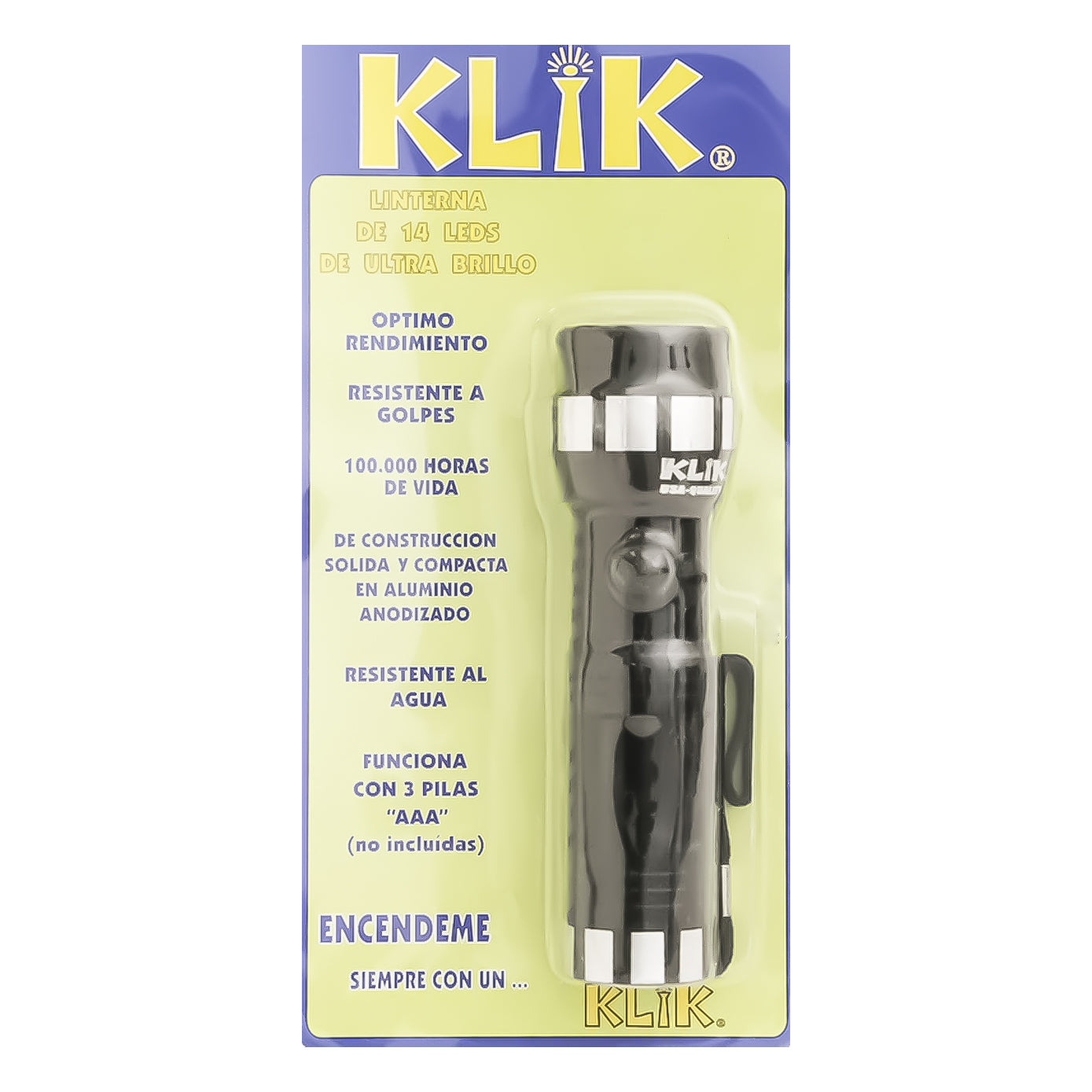 Linterna de Mano Klik SD-3214